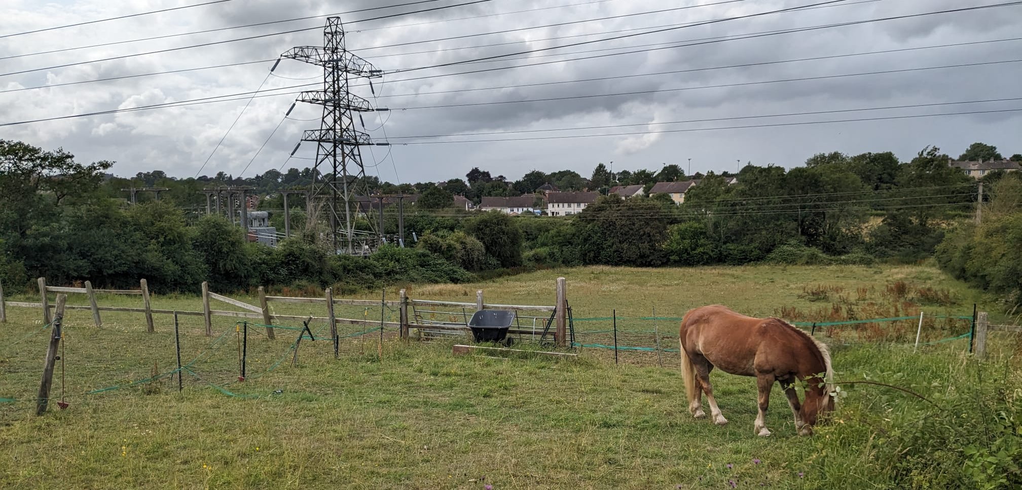 Proposed site of battery energy storage site in Styles Close